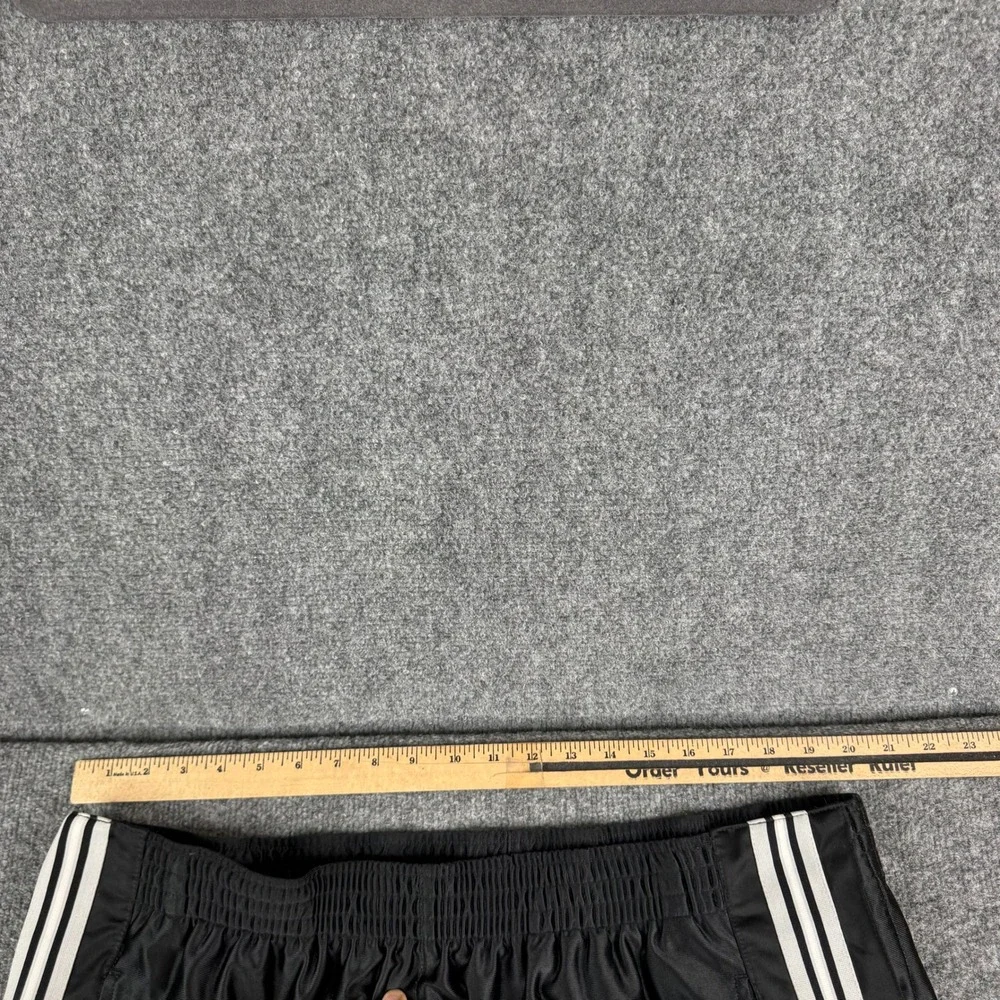 Nike Pants Mens Size L Black Striped Athletic Track Relaxed Fit Rips Wear
